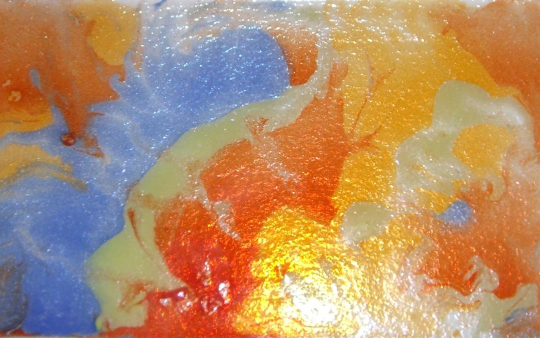 Painting with Glass Powders